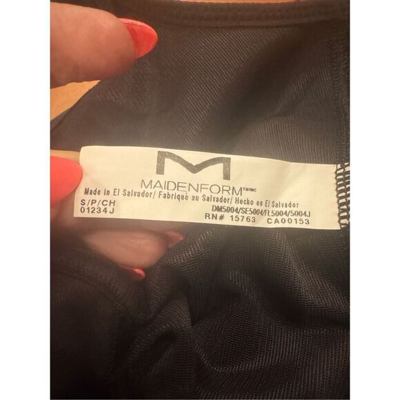 Maidenform Women's Firm Control Ultimate Instant Slimmer Open Bust Bodysuit Smal - Picture 7 of 8